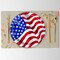8 Count USA Flag Patriotic Round Disposable Dessert Plates For Festive Events 7 Inch
